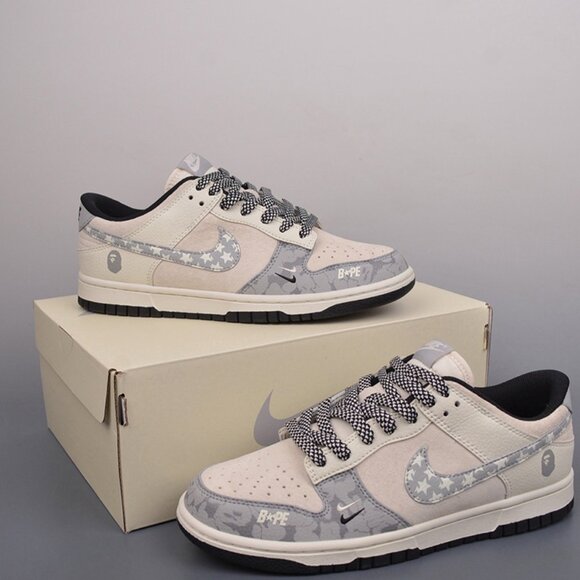 Nike Sb Dunk Low Bape Cream - Picture 1 of 9